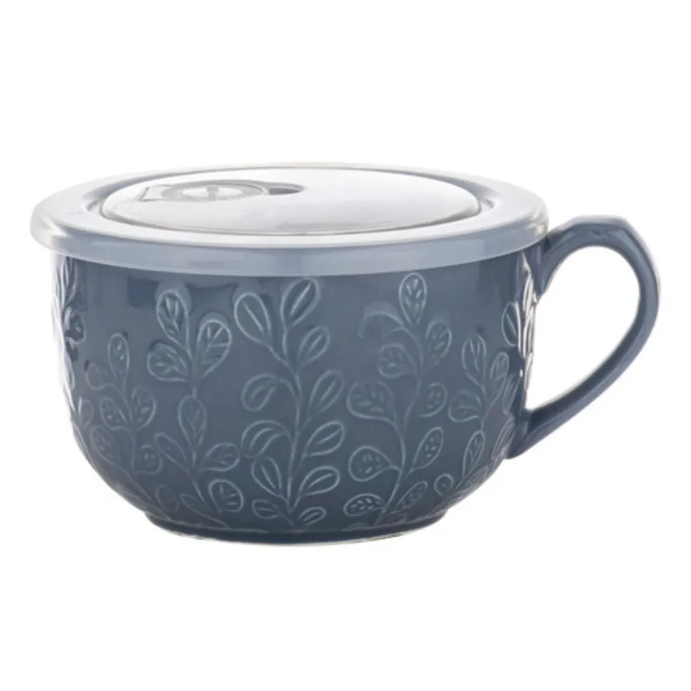 Taza de porcelana con tapa Oxley Ladelle