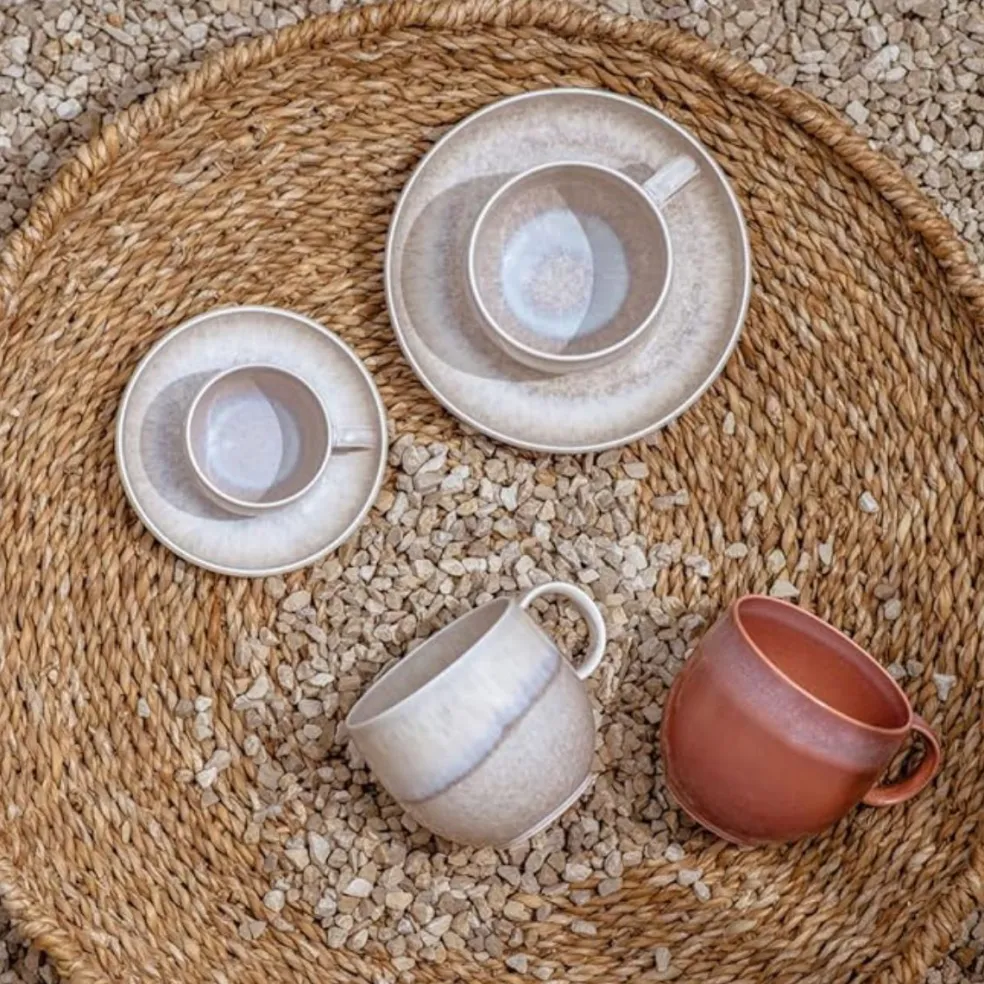 Taza de porcelana Perlemor Sand Villeroy & Boch