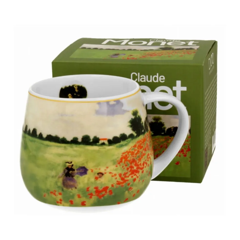 Taza mug ancha de porcelana Duo