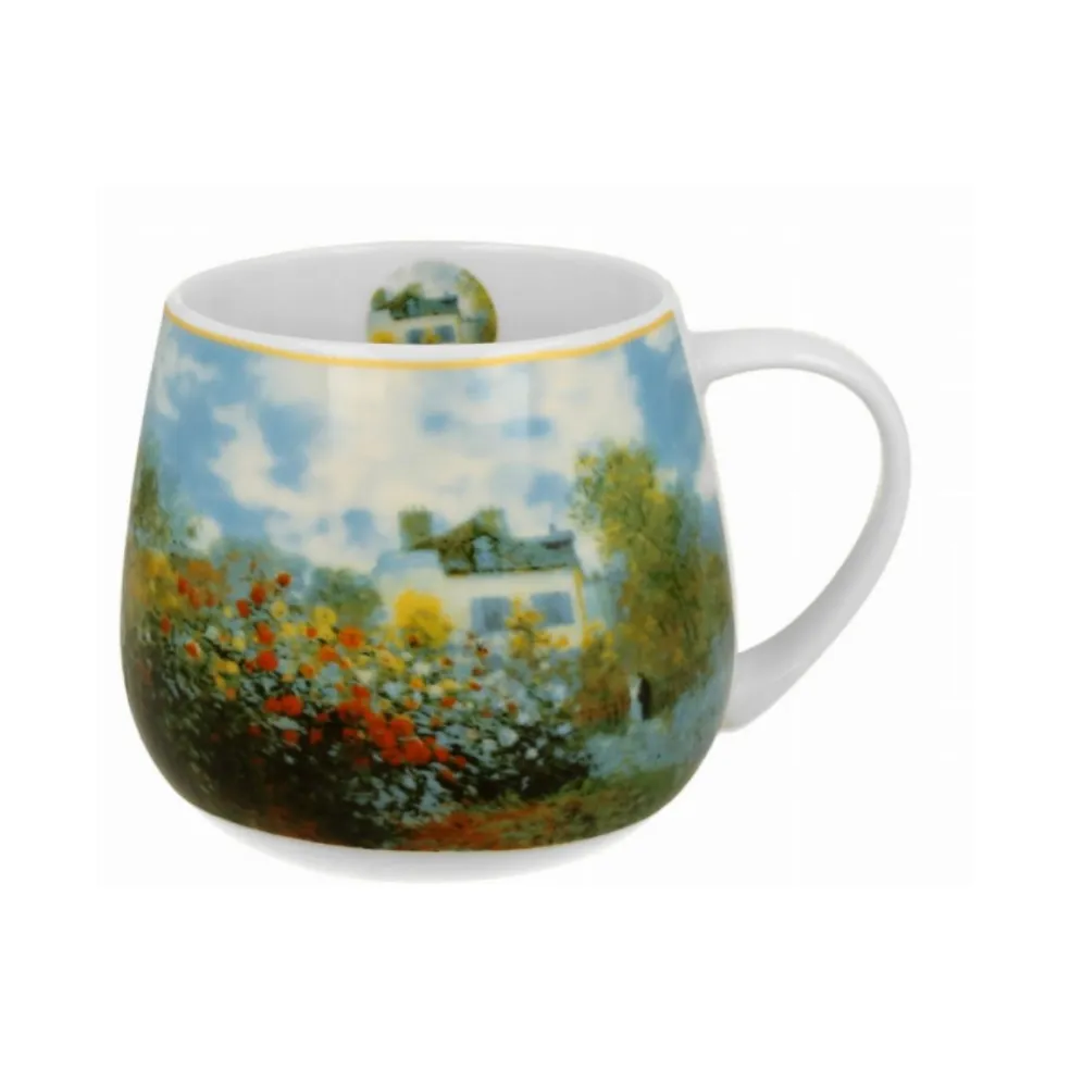 Taza mug ancha de porcelana Duo