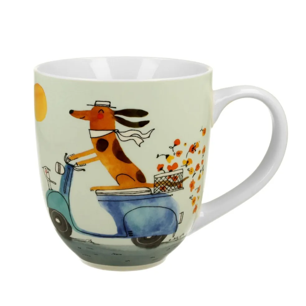 Taza Mug de porcelana XXL Duo