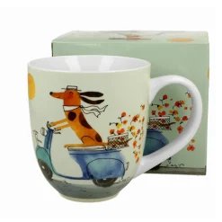 Taza Mug de porcelana XXL Duo