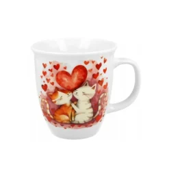 Taza Mug Jumbo 650ml de porcelana Love Duo