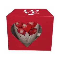 Taza Mug Jumbo 650ml de porcelana Love Duo