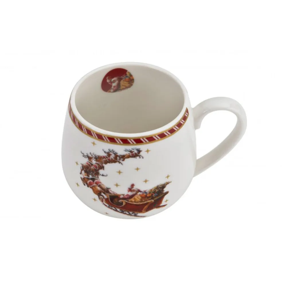 Taza Mug Trineo Papa Noel Duo