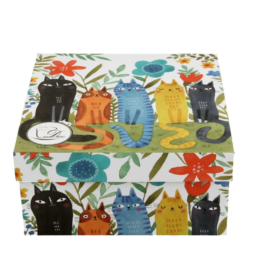 Taza para té con plato de porcelana Duo