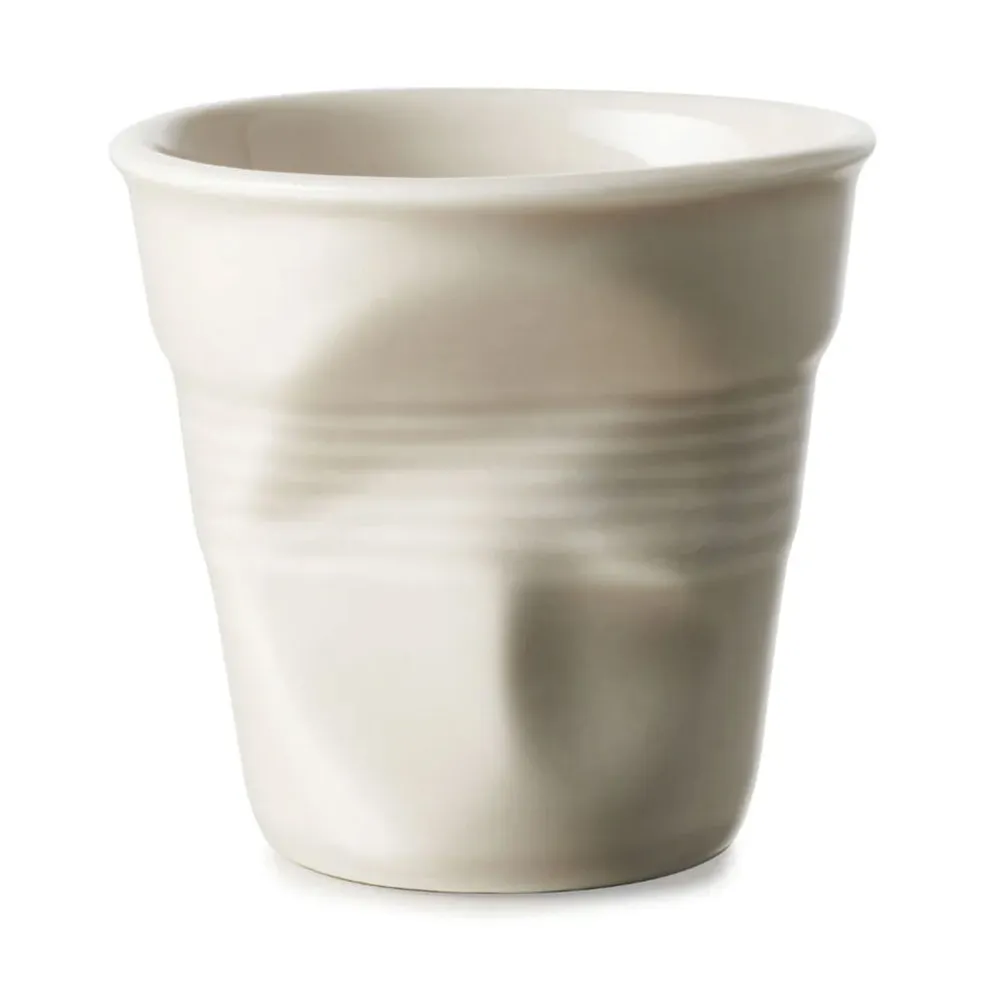 Tazas arrugadas de porcelana 180 ml Revol
