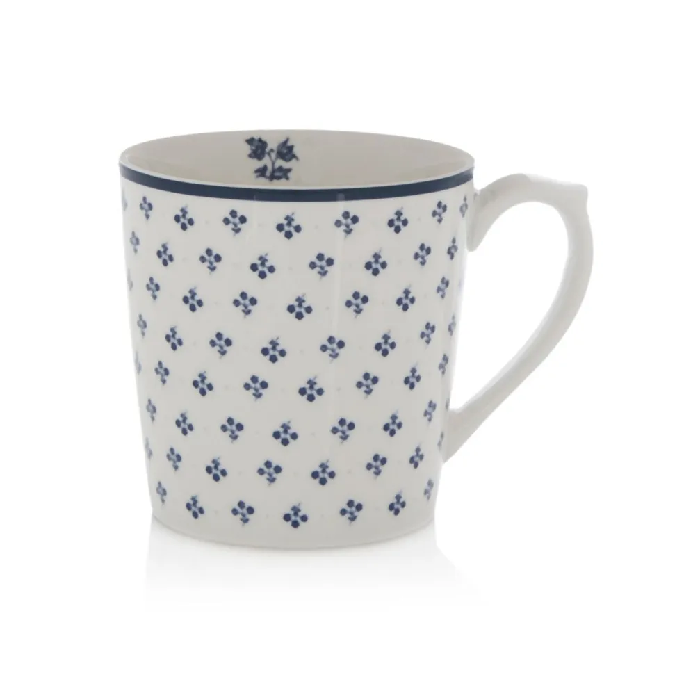 Taza tipo mug de porcelana 32cl Laura Ashley