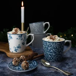 Taza tipo mug de porcelana 32cl Laura Ashley