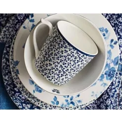 Taza tipo mug de porcelana 32cl Laura Ashley