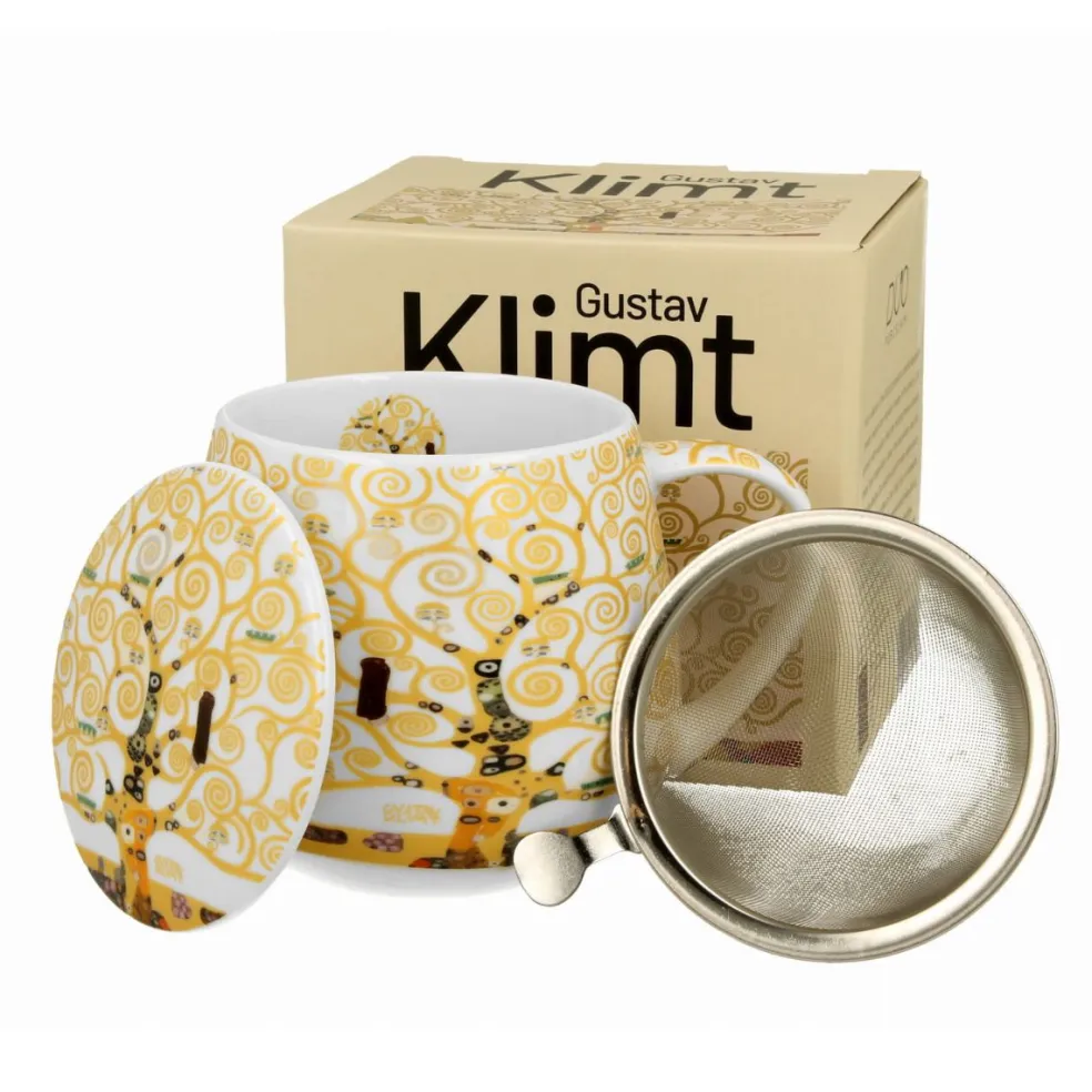 Taza XL para infusiones de porcelana Duo