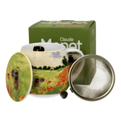 Taza XL para infusiones de porcelana Duo