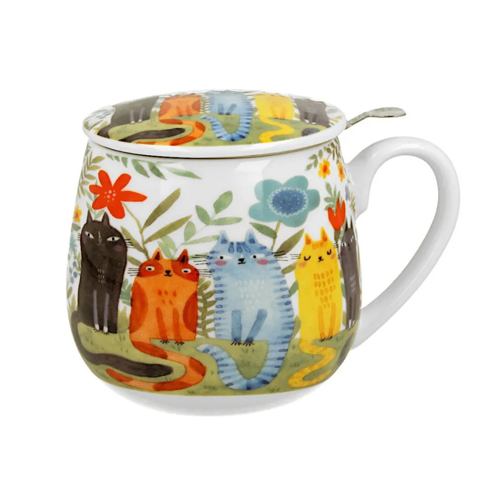 Taza XL para infusiones de porcelana Duo