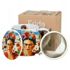 Taza XL para infusiones de porcelana Duo