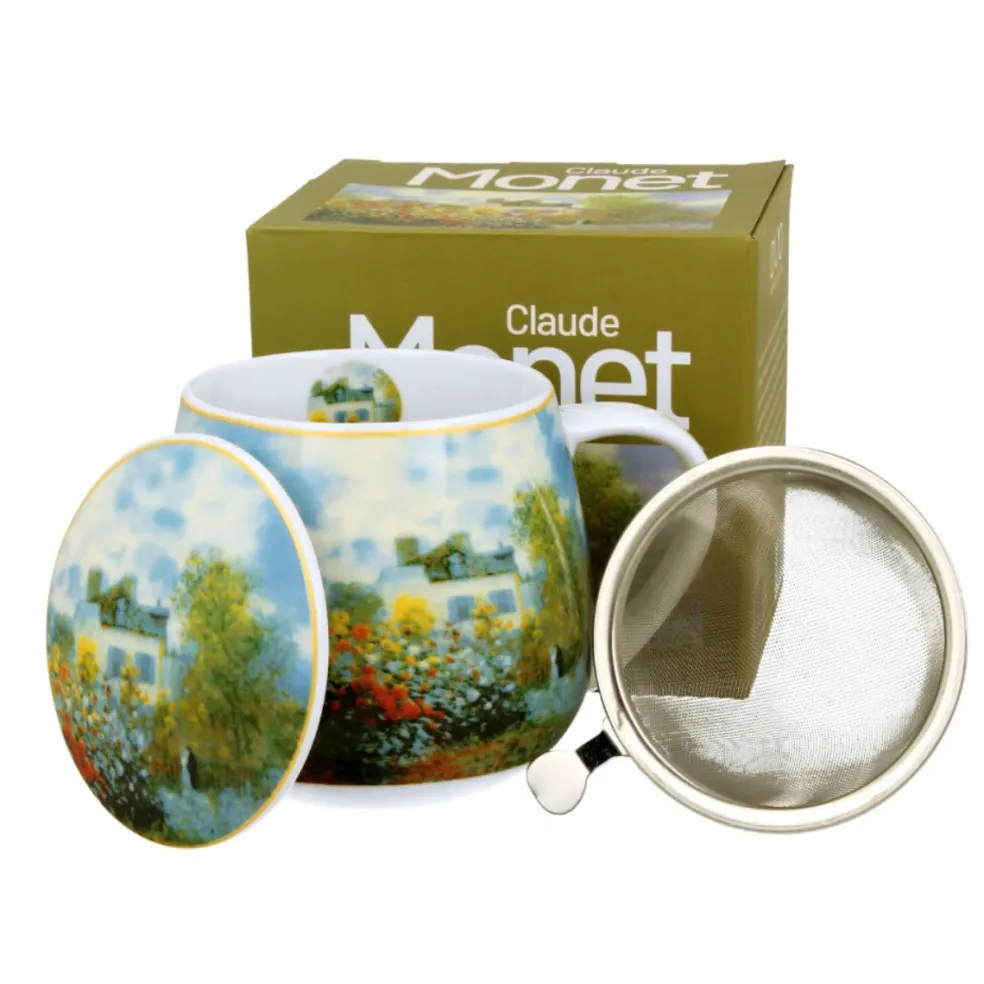 Taza XL para infusiones de porcelana Duo