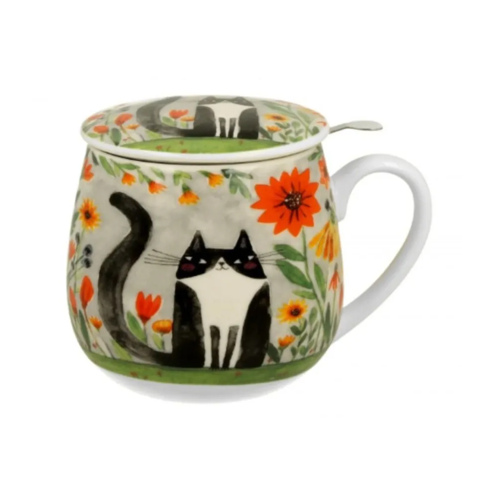 Taza XL para infusiones de porcelana Duo