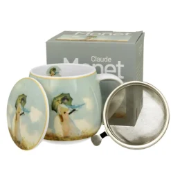 Taza XL para infusiones de porcelana Duo