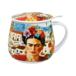 Taza XL para infusiones de porcelana Duo