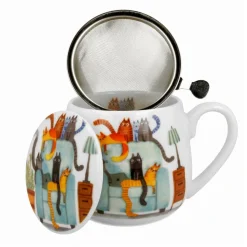 Taza XL para infusiones de porcelana Duo
