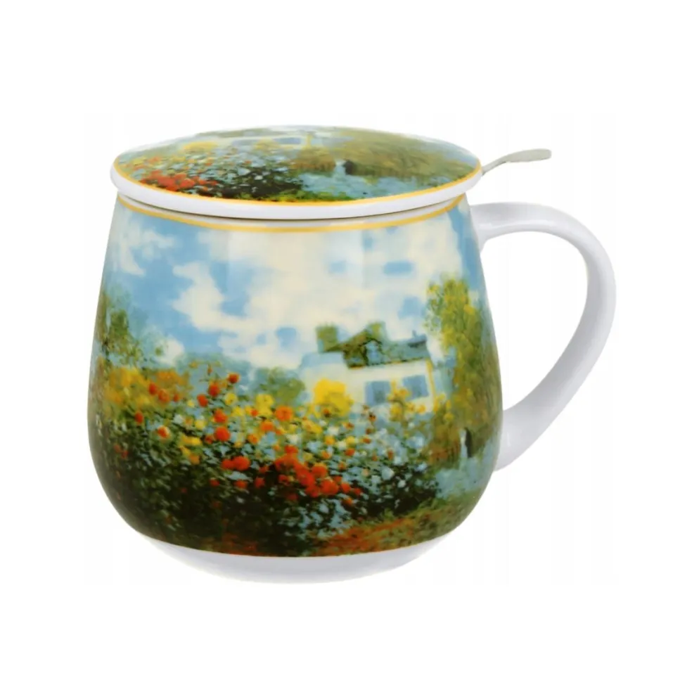 Taza XL para infusiones de porcelana Duo