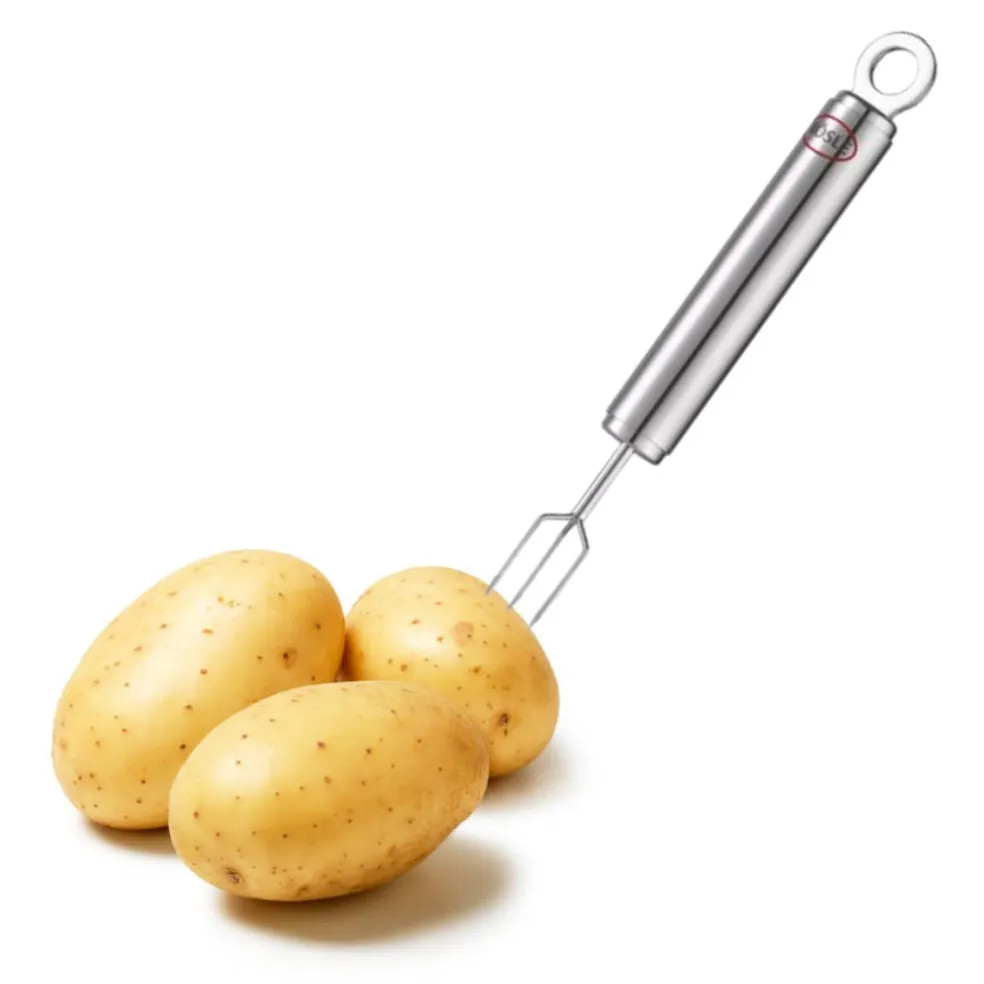 Tenedor de acero inoxidable para patatas Rösle