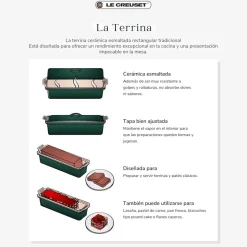 Terrina rectangular cerámica Le Creuset