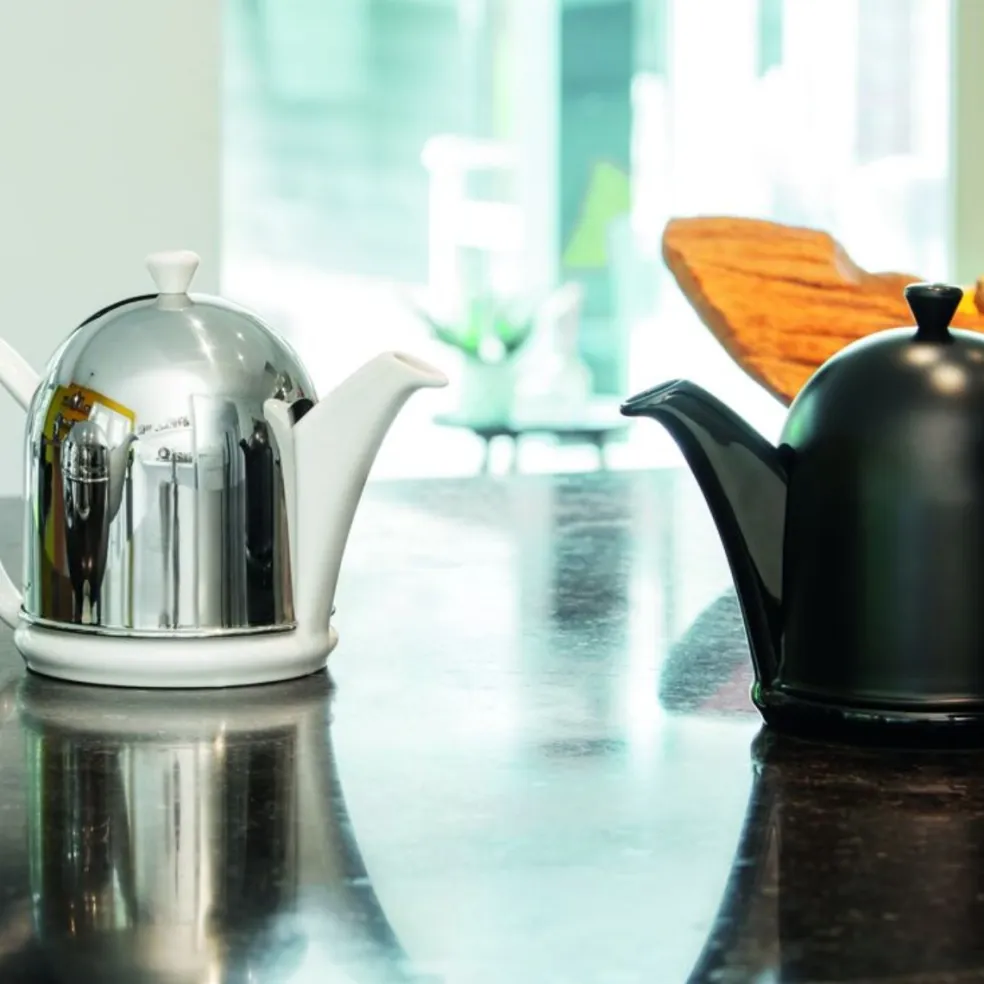 Tetera cerámica con carcasa aislante de inox Cosy® Manto Bredemeijer