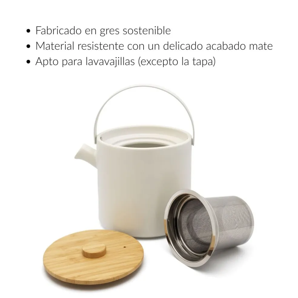 Tetera cerámica con taza Umea Bredemeijer