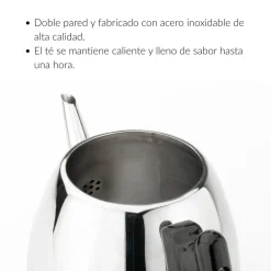 Tetera clásica de inox doble pared 1,2 l Duet® Classic Bredemeijer