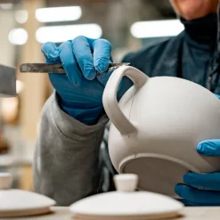 Tetera de porcelana francesa Madeleine Revol