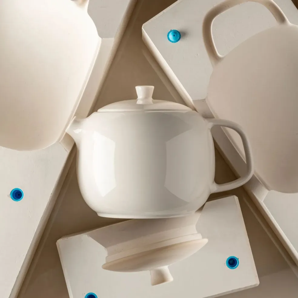 Tetera de porcelana francesa Madeleine Revol