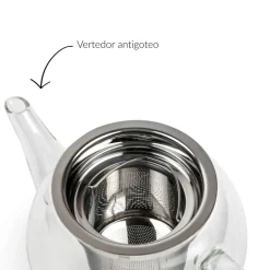 Tetera redonda de cristal 0,5 l Bella Ronde Bredemeijer