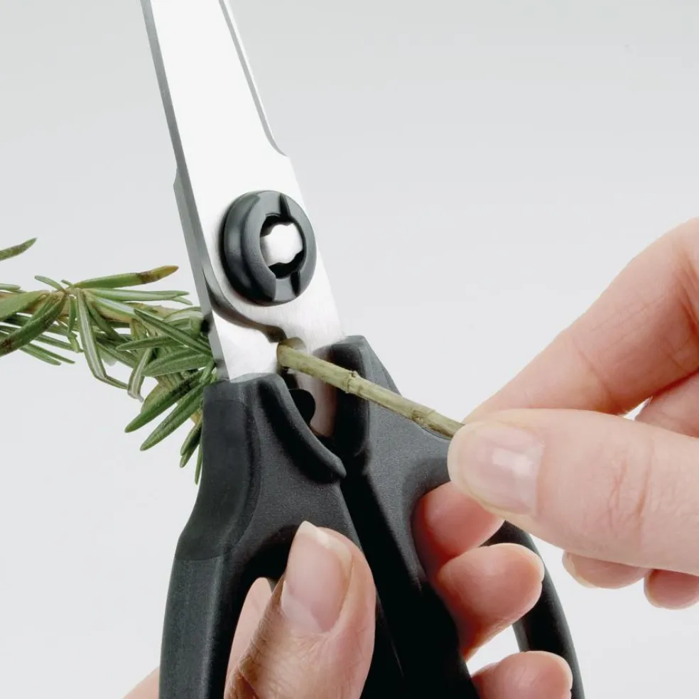 Tijeras de cocina multiusos con talla para hierbas OXO
