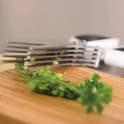 Tijeras para hierbas y aromáticas de 5 cortes con cepillo Berghoff