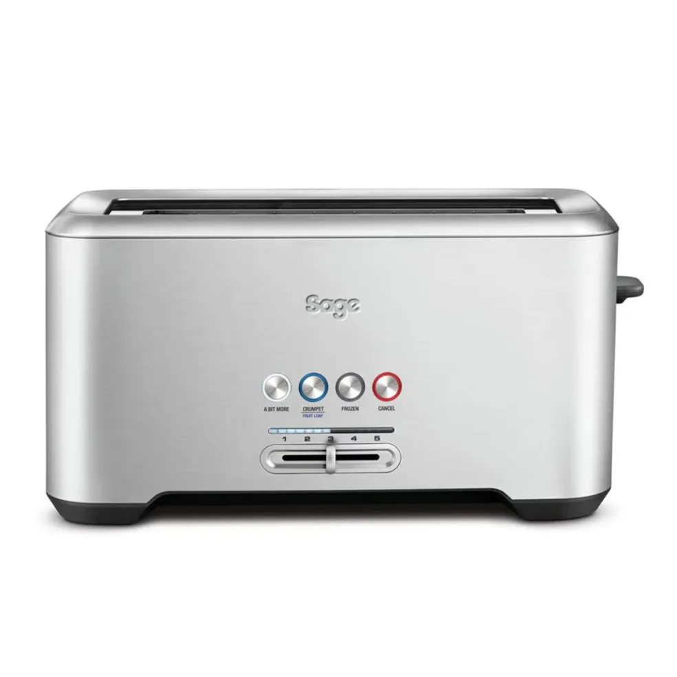 Tostadora de 2 ranuras largas con indicador LED Sage
