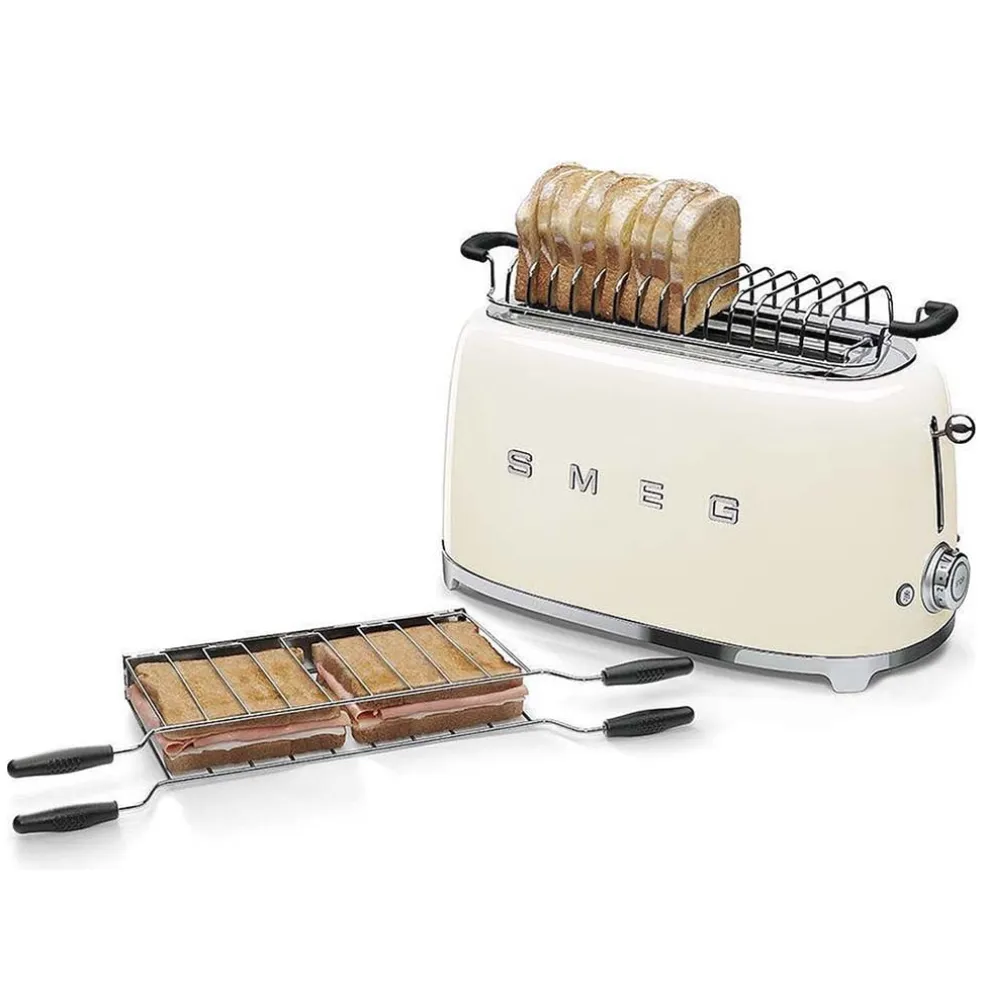 Tostadora de 4 rebanadas 50' Style de SMEG