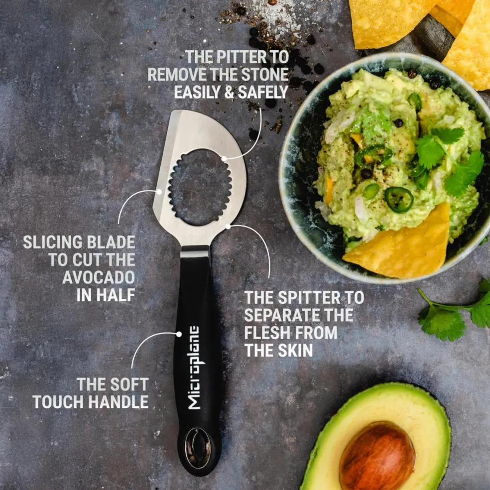 Utensilio 3 en 1 para aguacates Microplane