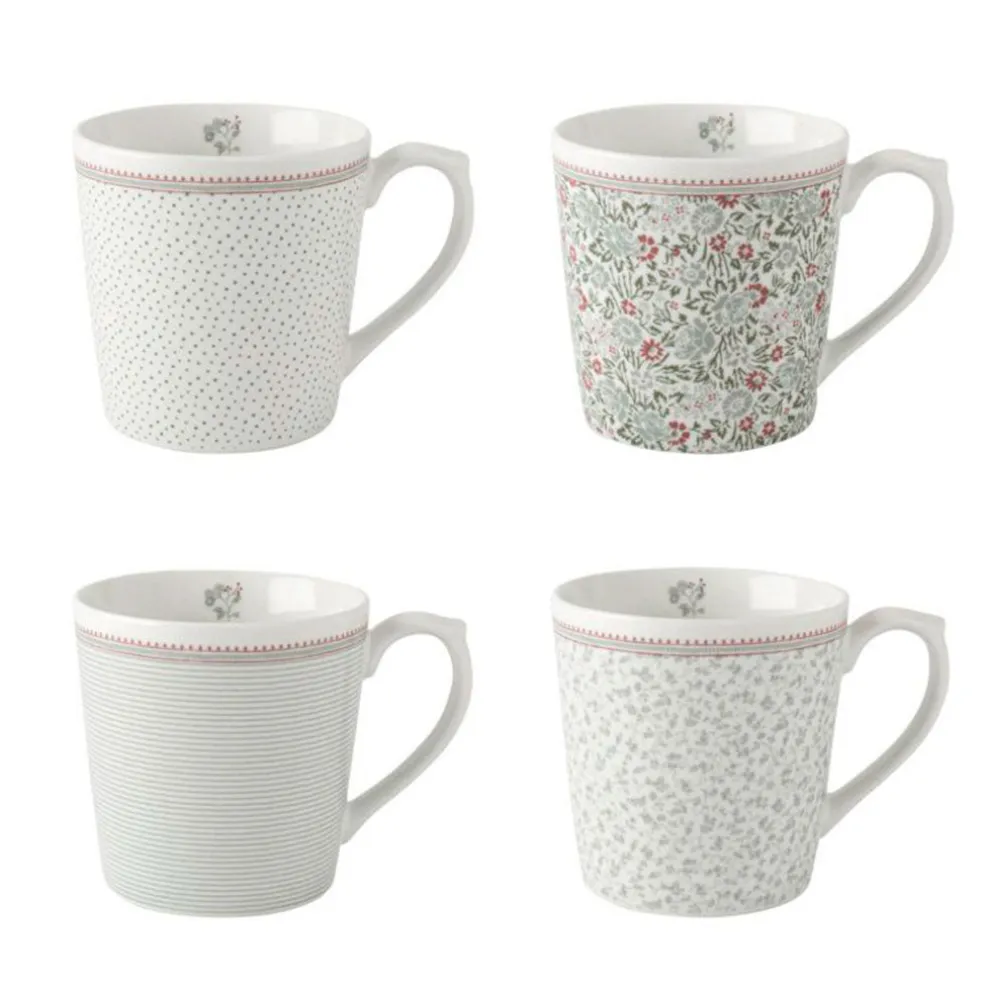 Vajilla de 16 piezas de porcelana Wild Clematis Laura Ashley
