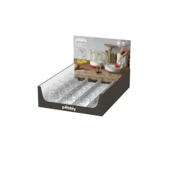 Vaso medidor mini de cristal Pebbly