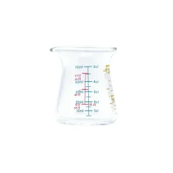 Vaso medidor mini de cristal Pebbly