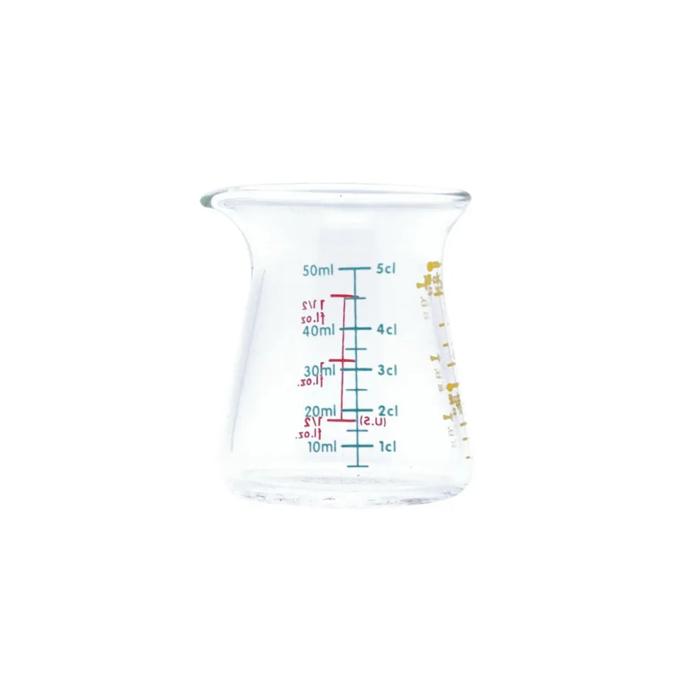 Vaso medidor mini de cristal Pebbly
