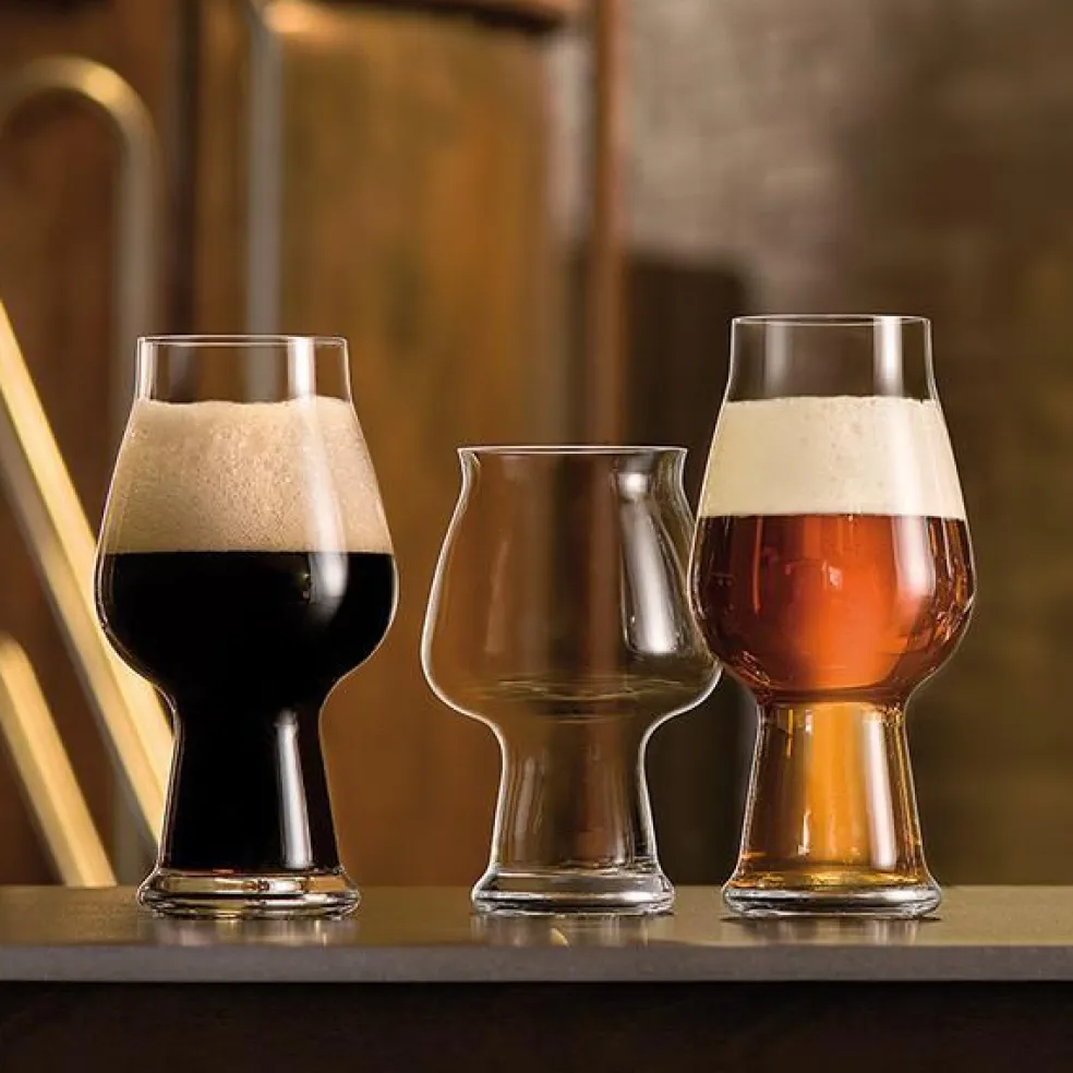 Vasos para cerveza artesana Birrateque de Luigi Bormioli (pack 2 uds)