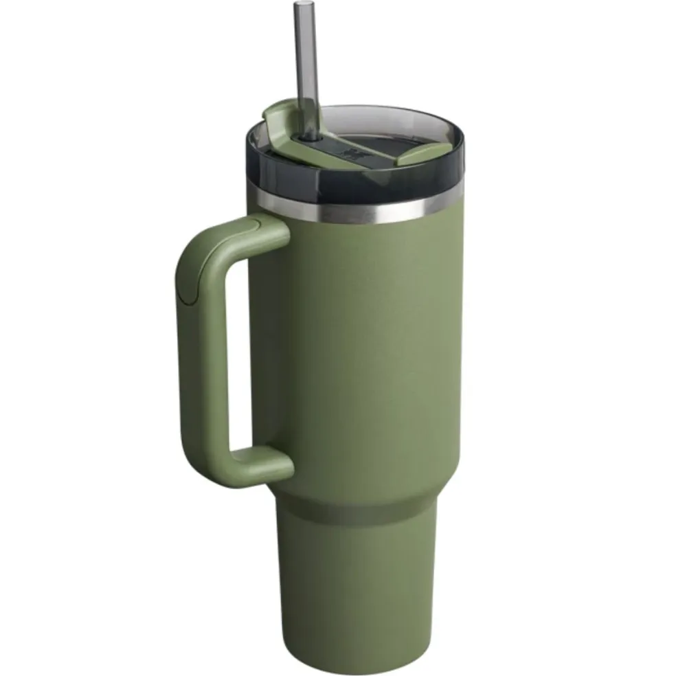 Vaso termo con asa y pajita The Quencher FlowState Stanley