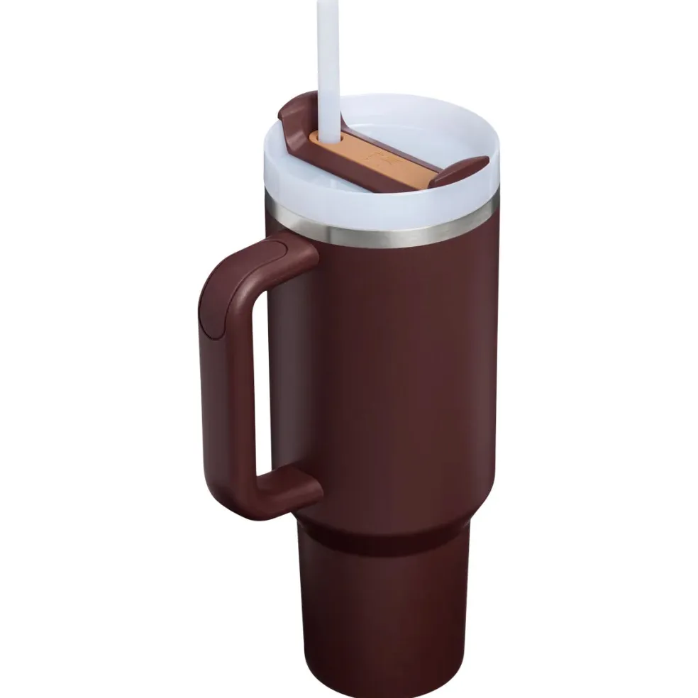 Vaso termo con asa y pajita The Quencher FlowState Stanley