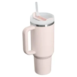 Vaso termo con asa y pajita The Quencher FlowState Stanley