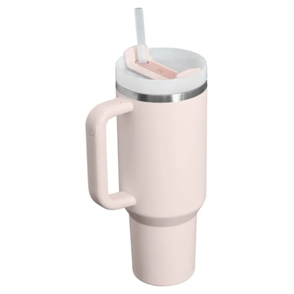 Vaso termo con asa y pajita The Quencher FlowState Stanley