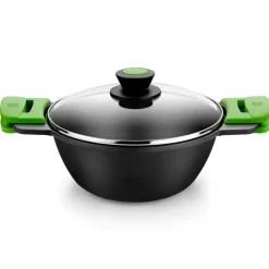 Wok alto con asas tipo cacerola cóncava Prior BRA