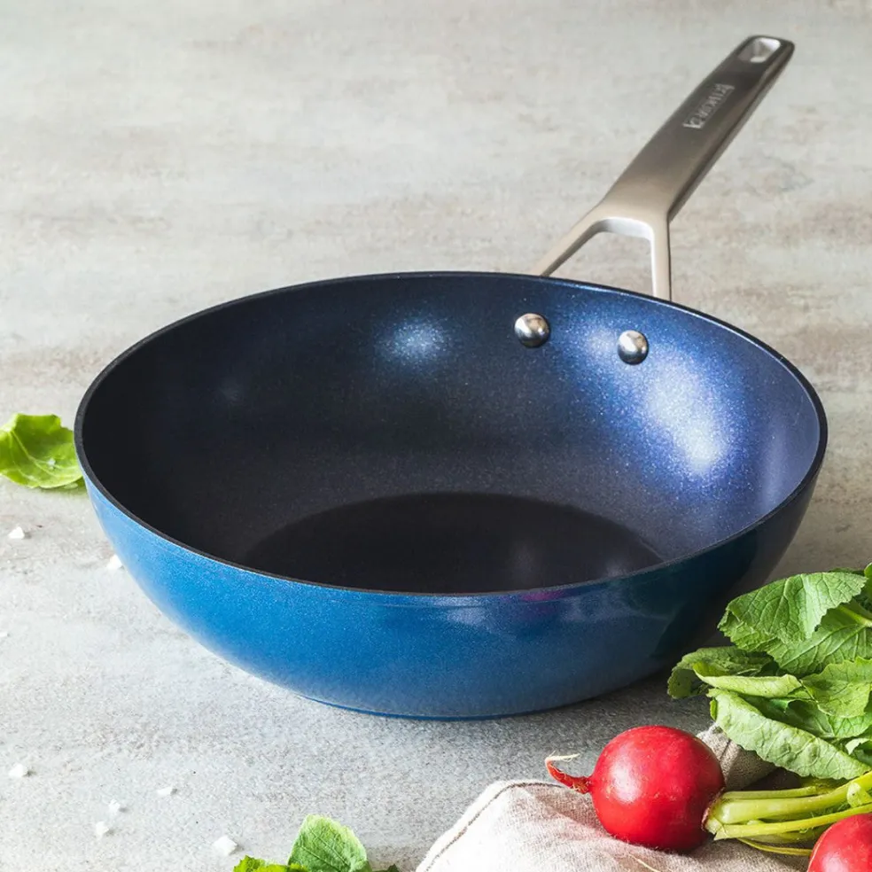 Wok antiadherente Diamond Monix