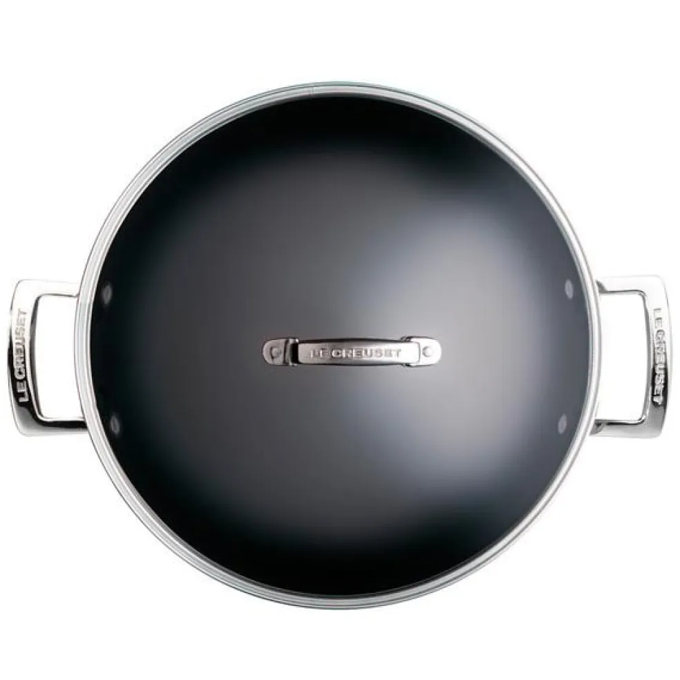 Wok antiadherente Premium 30 cm Le Creuset