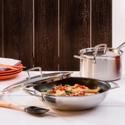 Wok antiadherente Premium 30 cm Le Creuset